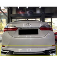 Toyota Corolla Custom Arka Ek Mat Siyah Plastik 2013 2014 2015 2016 2017