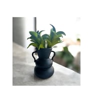Siyah, Boğumlu, Seramik, Pinterest Vazo 16 cm (Çok Renkli)