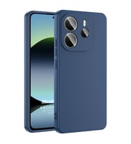 Microsonic Xiaomi Redmi Note 14 4G Kılıf Groovy Soft Lacivert (Lacivert)