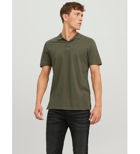 JACK JONES Armalı Erkek Polo Yaka Tişört 12136516 (Haki)