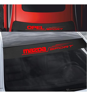 Opel Tigra İçin Uyumlu Aksesuar Oto Ön Cam Sticker