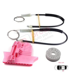 Ford Mondeo MK4 BA7 2007-2015 4/5 Kapı 7S71A27001 İçin Arka Sol Kapı Cam Kriko Tamir Seti