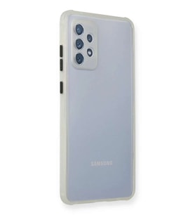 Galaxy A72 Kılıf Miami Şeffaf Silikon - Şeffaf