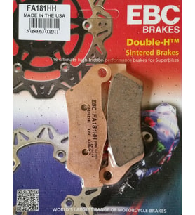 Ebc Fa181Hh 2019-2025 Triumph Bonneville T120 Uyumlu Ön Fren Balatası Sinterli B