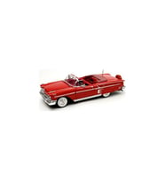Motormax Diecast 1958 Chevy Impala 1:24 Ölçekli Model Araç Metal Kırmızı