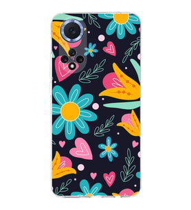 PrintiFy Huawei Nova 9 ile Uyumlu Retro Color 1  Kamera Korumalı Şeffaf  Kılıf