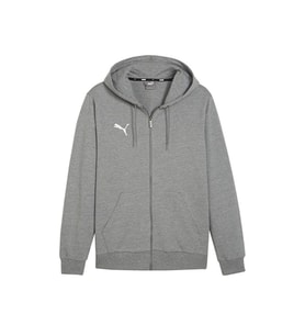 Puma Teamgoal Casuals Hooded Erkek Futbol Ceketi 65859533 Gri