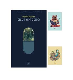 Cesur Yeni Dünya - Aldous Huxley 9789756902165 (2 NOT DEFTERLİ) (Renksiz)