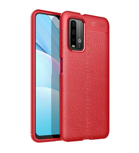 Xiaomi Redmi 9t Kılıf Auto Focus Kapak - Kırmızı