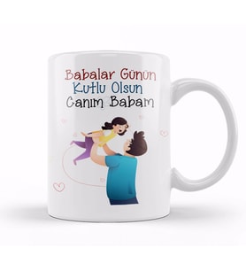 Babalar Günü Babaya Hediye 12023 Kupa Bardak Porselen