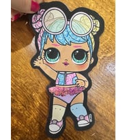 PUL PAYETLİ BEBEK LOLBEBEK ARMA DİKİŞ APLİKE 21X12 CM