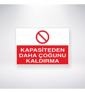 Kapasiteden Daha Çoğunu Kaldırma 21x35 Arkası Yapışkanlı Levha