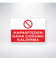 Kapasiteden Daha Çoğunu Kaldırma 21x35 Arkası Yapışkanlı Levha