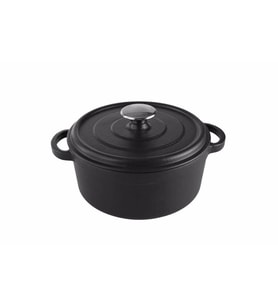 Porland Sapore Siyah Döküm Derin Tencere 20 Cm 04Fst002567
