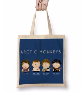 Arctic Monkeys Bez Çanta Uzun Saplı