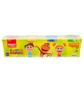 Kukuli 4'lü Oyun Hamuru 560 gr