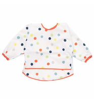 Bebek Mama Önlüğü IKEA 37x34 Cm Cırt-Cırtlı Bant Elastik Uzun Kollu