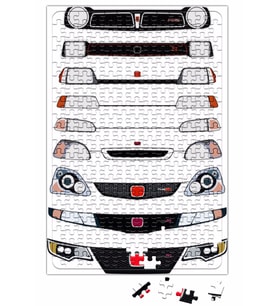 Honda Civic Puzzle 240 Parça Yapboz