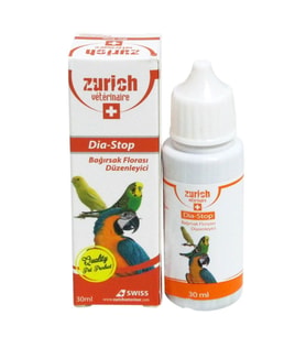 Zurich Veterinaire Dia-Stop Kuş Vitamini 30 ml (Renksiz)
