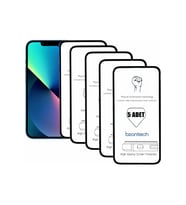 Apple Uyumlu iPhone 13 İle Ekran Koruyucu Tam Kaplayan 5li Set