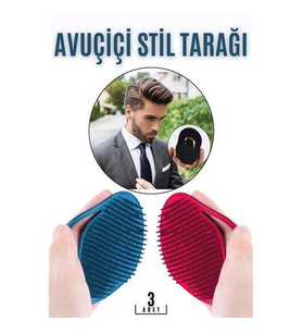 ModaCar Sakinleştirici Sakal Saç Stil Tarağı 3 lü Set Beretta Design