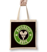 Naturally Dope Girl Queen American African Woman Gift Bez Çanta Uzun Saplı