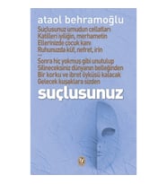 Suçlusunuz