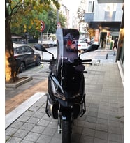 MOTOCAM Barossa ADV 125 Ön Cam 2025-2026 Model 78cm Siyah Renkli 4mm UZUN