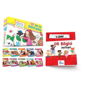 1.sınıflar Için En Iyi Dostlarım Hikaye Seti Ve Dil Bilgisi Defteri