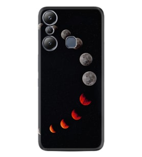 Infınix Hot 20i Kılıf Resimli Desenli Silikon Platinium Series Mooons 1861