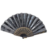 Plastik Kumaş Yelpaze 12 li OB-022 TG-V 9504