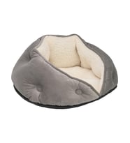 Pet Comfort Paris Kedi ve Köpek Yatağı Gri 60cm