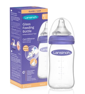 Lansınoh Cam Biberon 160 ml - Standart