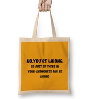 Sarcasm Funny Comment Quotes Gift - Sarcastic Women And Men Humorous Saying Bez Çanta Uzun Saplı