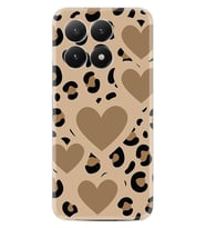 Xiaomi 15T Pro Kılıf Boutique Baskılı Resimli Leopar Kalp Pcode -068