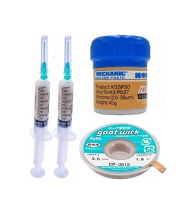 Krem Lehim 183c 42g Lehim Toplama Ve Lehim Emme Teli 3,5mm 4lü