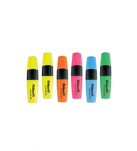 Pelikan 490 Fosforlu Kalem 6'lı Neon Renkler (2xsarı+ mavi+ pembe+ yeşil+ turuncu)