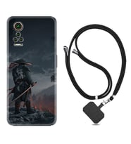 General Mobile GM 21 Pro GM 22 Pro Plus Kılıf Boyun Askılı Silikon Warrior 1653