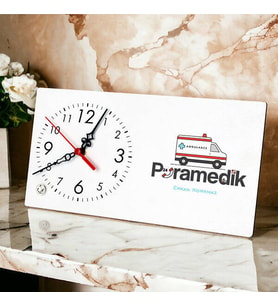 Paramedike Hediye Şık Masa Saati