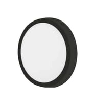 CATA CT-5238 30W Panel LED Armatür Siyah Yuvarlak Sıva Üstü Metal Kasa Günışığı 3200K