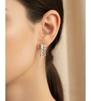 Xuping Gold Taşlı Mini Halka Küpe 25-xpkp248