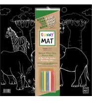 Funny Mat Black Yeryüzü (Tebeşirli)