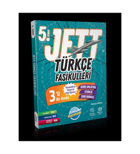 5. SINIF JETT TÜRKÇE FASİKÜLLERİ (2024-2025 GÜNCEL BASKI)