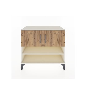 Hyperion Şifonyer 2 Raflı 2 Kapaklı 88x44x80 Aytaşı-Çam