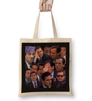Crying Michael Scott 01 Bez Çanta Uzun Saplı