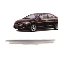 Honda Civic Fd6 Çıta Cam Sıyırıcı Fitil Krom 6 Parça 2006-2012