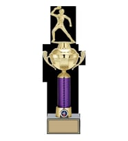 ODAK KUPA - Figürlü Kupalar - Masa Tenisi Kadın Figürlü Kupalar FG-060 B - 42 cm