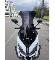 MOTOCAM RKS SRX 50 Ön Cam 2021-2026 Model 63cm Siyah Renkli 4mm
