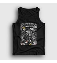 Presmono Unisex Siyah Poster Oasis Atlet 100441tt