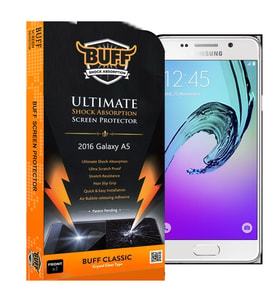 Buff 2016 Galaxy A5 ile Uyumlu Darbe Emici Ekran Koruyucu Film
